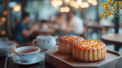 Traditional Chinese Mooncakes