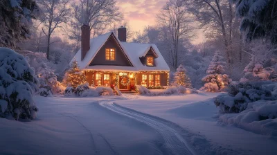 Cozy Christmas House