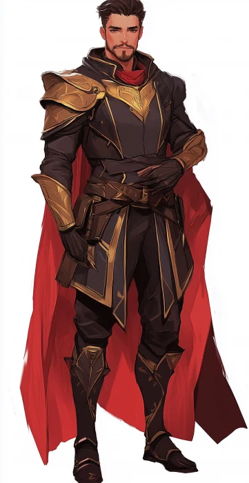 Fantasy Knight Character Design