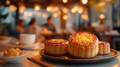 Traditional Chinese Mooncakes