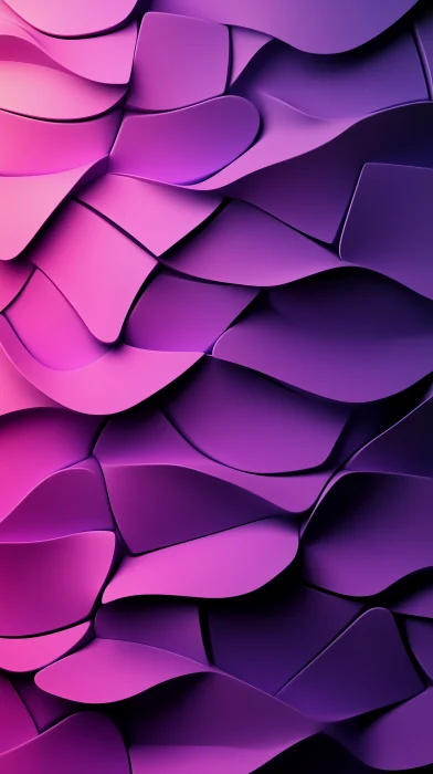 Elegant Purple Geometric Pattern