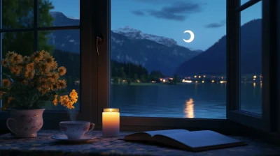 A Cozy Summer Evening in Salzkammergut