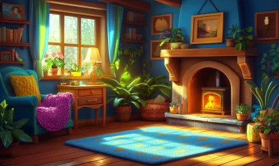 Old People’s Cozy Bedroom