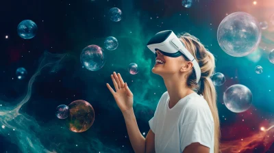 Virtual Reality Experience in Cosmic Space