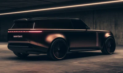 Futuristic Urban Design Range Rover