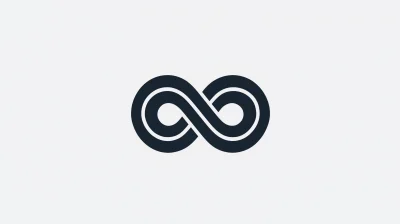 Symmetrical Infinite Knot Logo