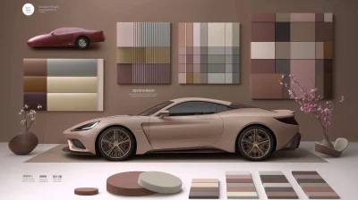 Car Material Mood Board