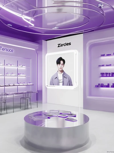 Zircles New Energy Vehicle Store Design