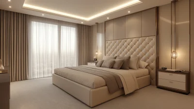 Neoclassic Bedroom Elegance