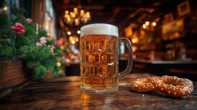 Traditional Oktoberfest Celebration in Munich