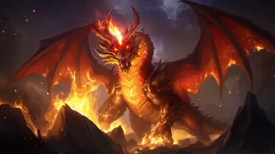 League of Legends Dragon Illustration