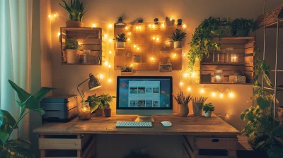 Cozy DIY Home Office