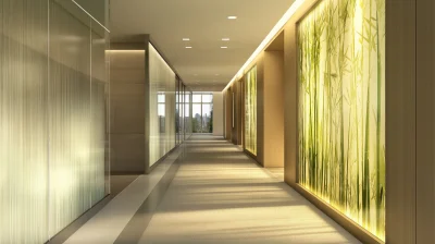 Bamboo Elements Wall Design