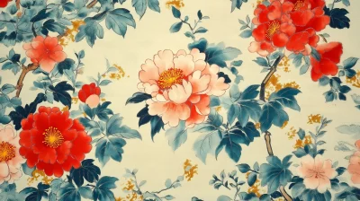 Japanese Floral Patterns