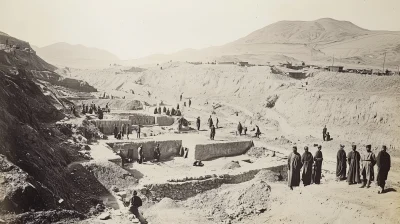 Excavation of Susa Construction Site