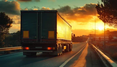 Brazilian Truck on the Road