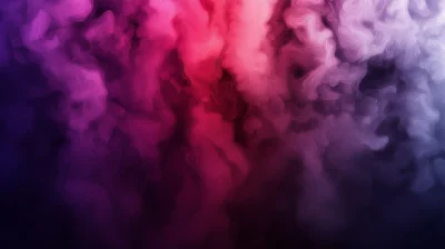 Abstract Smoke in Red Violet Tones