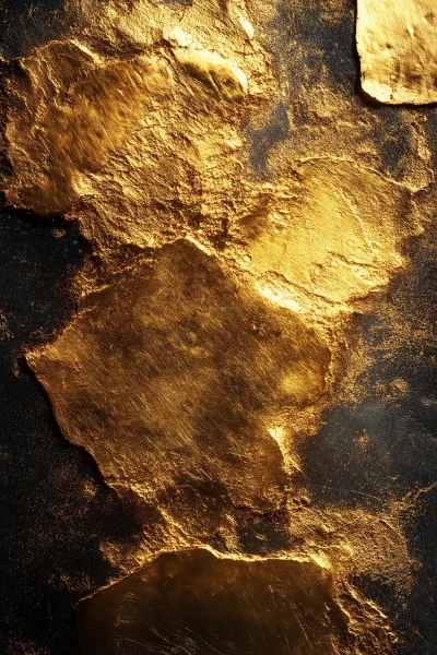 Golden Metal Texture