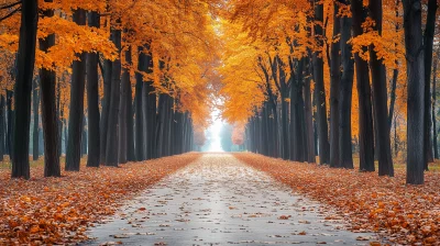 Autumn Road