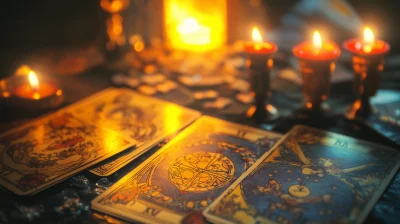 Magical Tarot Cards Background