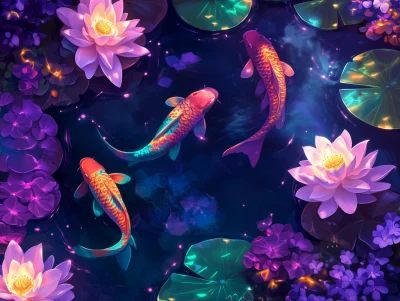 Enchanted Koi Pond