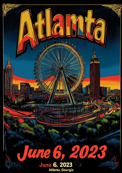 Atlanta Concert Poster