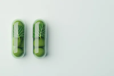 Green Herbal Supplements