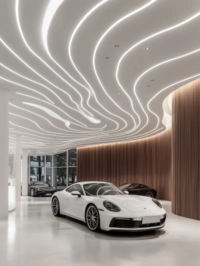 Porsche Car Showroom