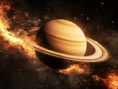 Planet Saturn