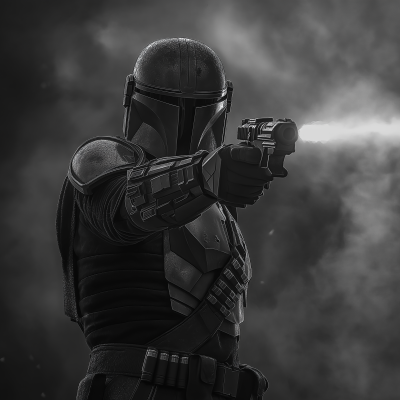 Cinematic Mandalorian Blaster