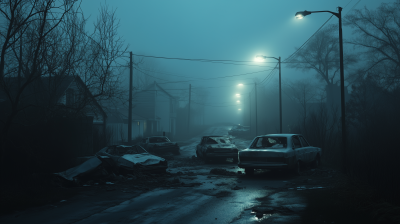 Creepy Apocalyptic Town