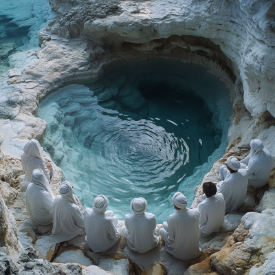 Oman Hot Water Spring