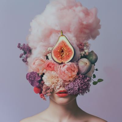 Surreal Floral Collage