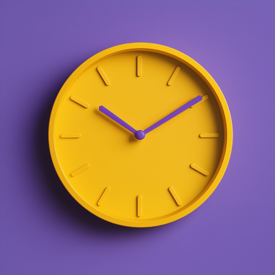 Big Yellow Clock