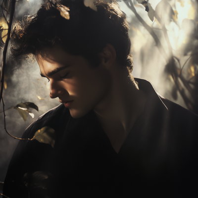 Edward Cullen in the Woods