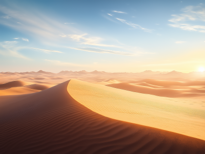 Polished Desert Landscape