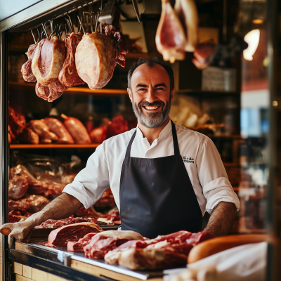 Butcher Portrait