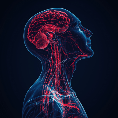 Human Nervous System Illustration