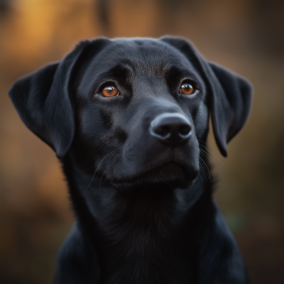 Beautiful Black Dog