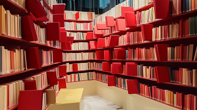 Red Book Installations in Library