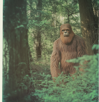 Sasquatch in the Forest