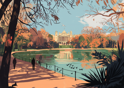 Regent’s Park Illustration