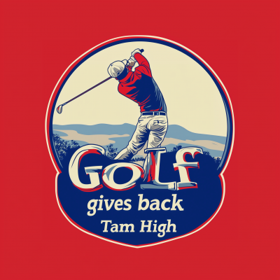 Golf Gives Back Sticker