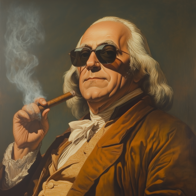 Benjamin Franklin Portrait