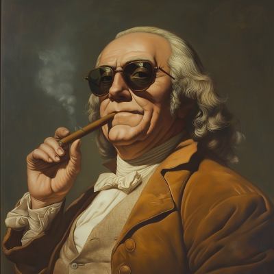 Benjamin Franklin Portrait