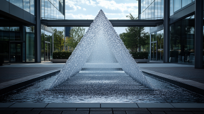 Water Fountain Pyramid