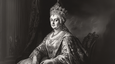 Catherine the Great Engraving