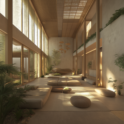 Eco Loft Lobby Design