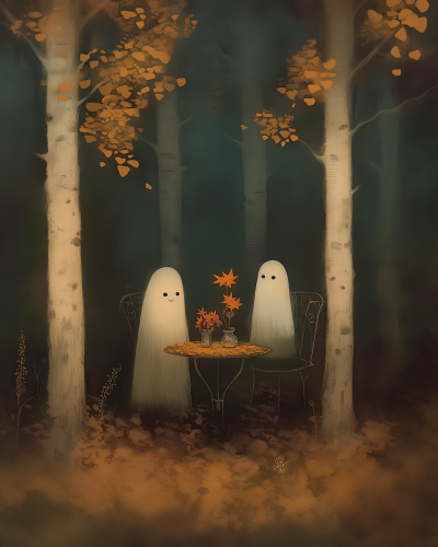 Autumn Ghostly Encounter