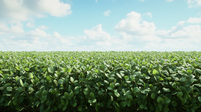 Soybean Plantation View